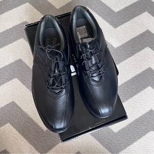 Footjoy Men's Greenjoys Black Golf Shoes